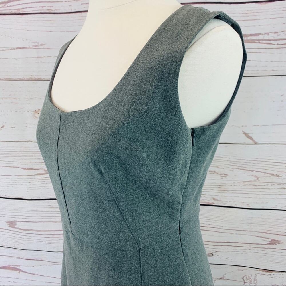 New York & Company grey sheath dress professional - Picture 4 of 10